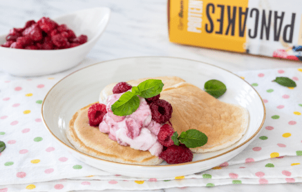 Fitness recept: Nadýchané vanilkové palacinky so slaným karamelom