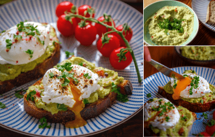 Fitness recept: Chlebík s avokádovou nátierkou a strateným vajíčkom