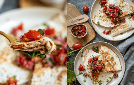 Fitness recept: Quesadilla s tuniakom a paradajkovou salsou