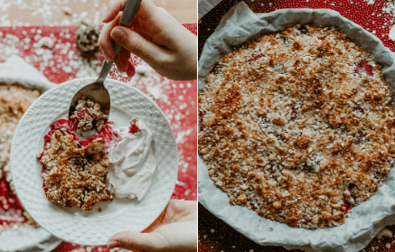 Fitness recept: Ovocný crumble nabitý bielkovinami