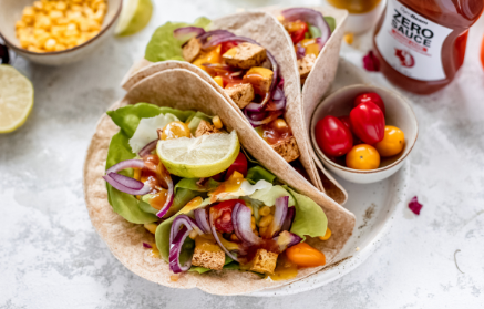 Fitness recept: Mexické tacos s tofu a so zeleninou