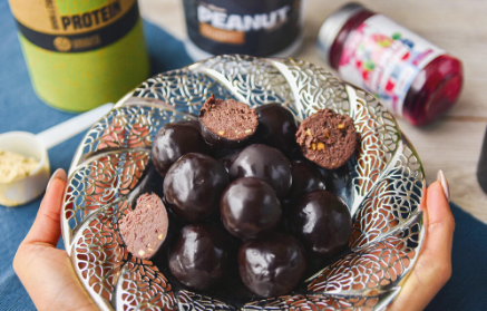 Fitness recept: Vegánske truffles s arašidovým maslom