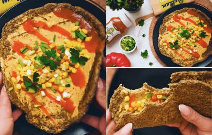 Fitness recept: Vegánska tortilla s vysokým obsahom bielkovín