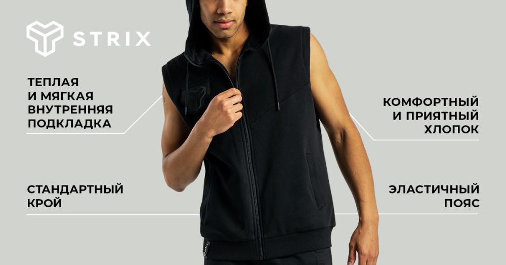 Men‘s Essential Vest Black - STRIX