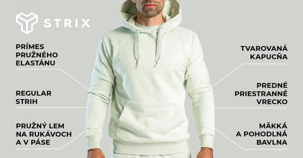 Mikina Hoodie Aster Moon Grey - STRIX