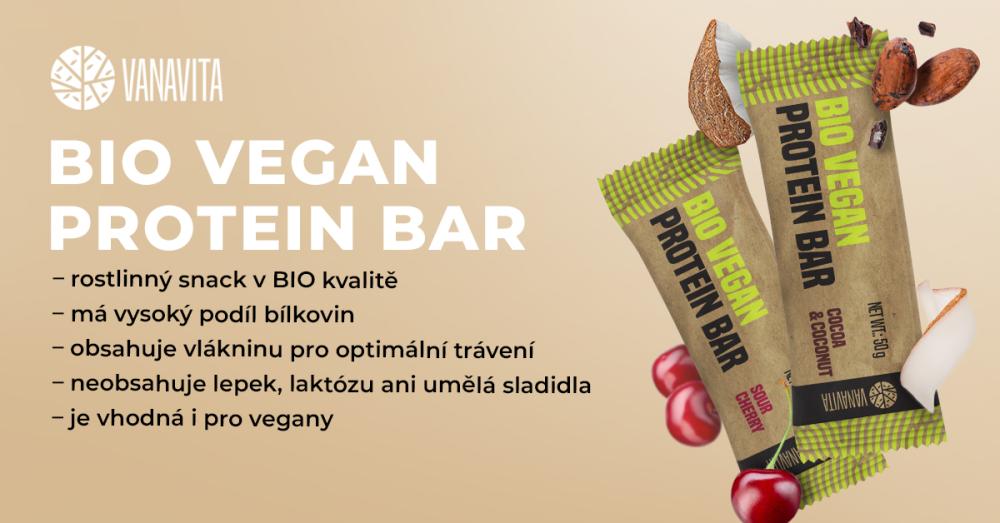 BIO Vegan Protein Bar - VanaVita