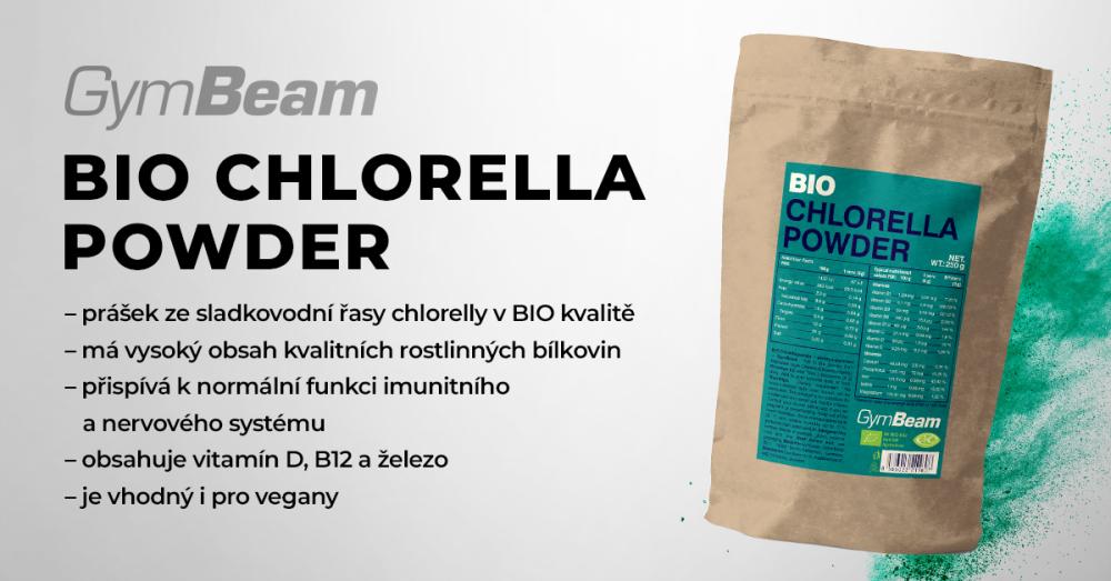 BIO Chlorella prasek - GymBeam