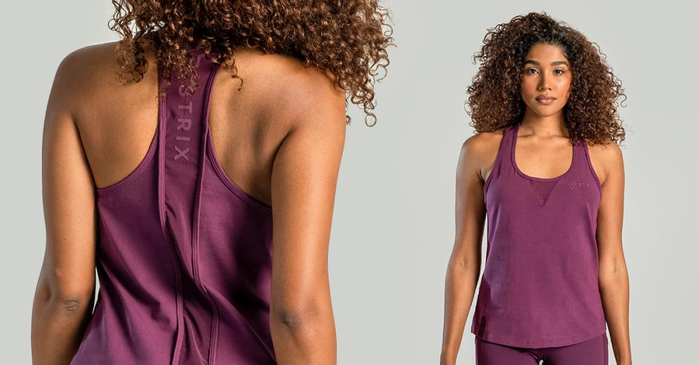 Dámske tielko Essential Tank Plum - STRIX