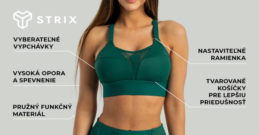 ALPHA Sports Bra Emerald - STRIX