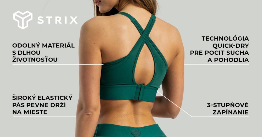 ALPHA Sports Bra Emerald - STRIX