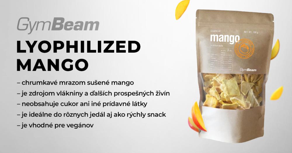 Lyofilizované mango - GymBeam