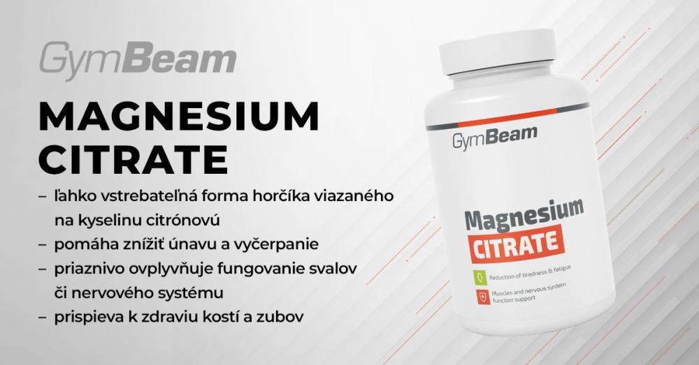 Magnézium citrát caps - GymBeam