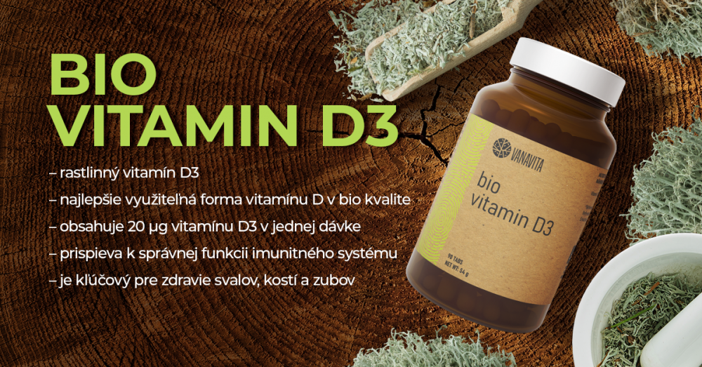 BIO Vitamín D3 - VanaVita