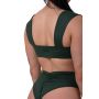 Miami Retro Green bikini felső – NEBBIA