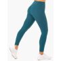 Ženske tajice s džepovima Reset High Waisted Teal - Ryderwear