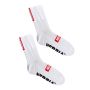 Socken 3/4 Socks Extra Mile White - NEBBIA