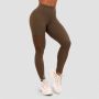 Women‘s Mesh Panel Leggings Olive - GymBeam