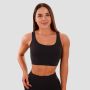 Cut-Out Sports Bra Black - GymBeam