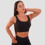 Cut-Out Sports Bra Black - GymBeam