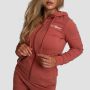 Ženska dukserica Limitless Zip Up Cinnamon - GymBeam