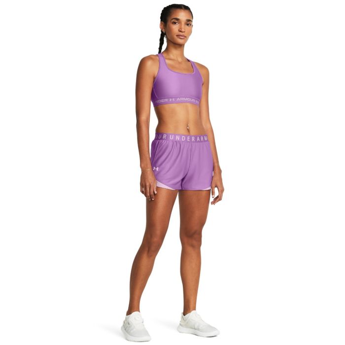 Women‘s Play Up Shorts 3.0 Purple - Under Armour