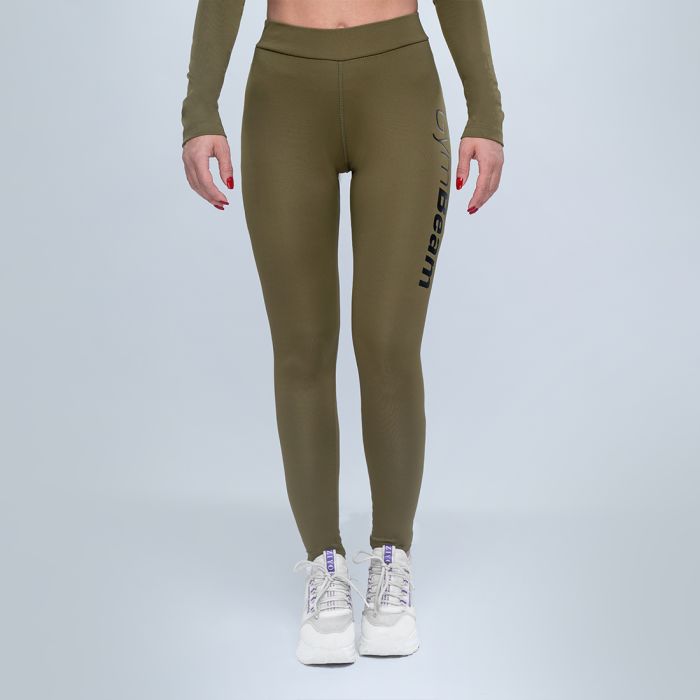 Leggings für Damen Advanced Olive - GymBeam