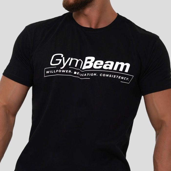 Willpower T-shirt Black - GymBeam