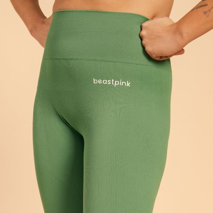 Women‘s Hyper Leggings Olivine - BeastPink