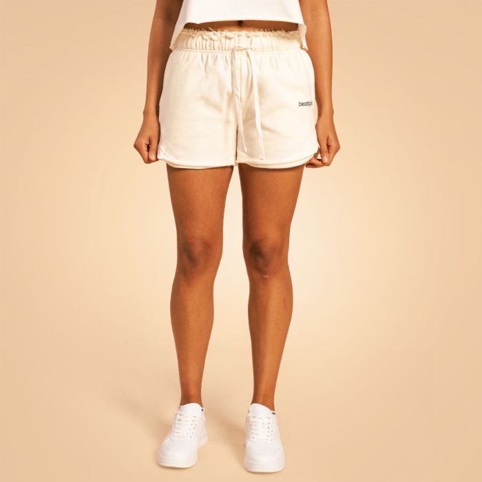 Women‘s Serenity Shorts Ivory - BeastPink