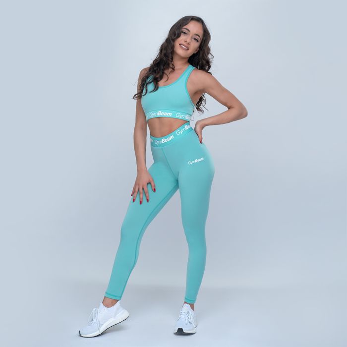 Спортивный топ Simple Turquoise - GymBeam