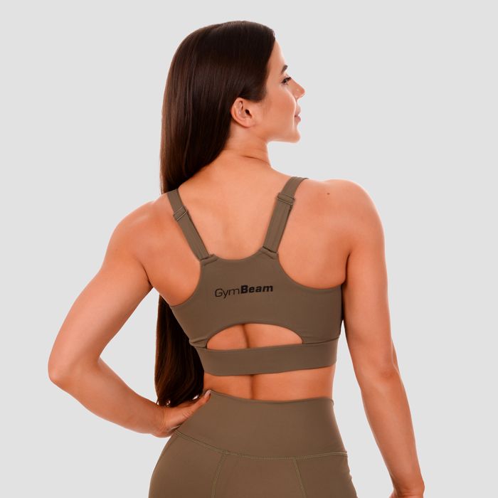 Sportski grudnjak Cut-Out Olive - GymBeam