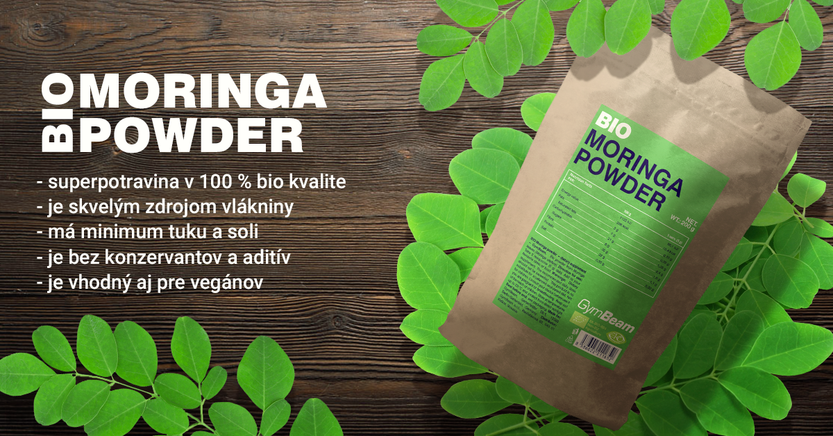 BIO Moringa prášok - GymBeam