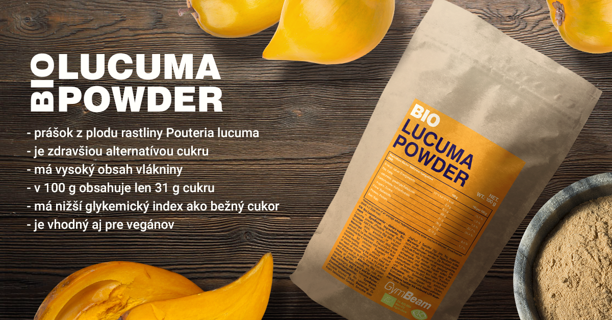 BIO Lucuma prášok - GymBeam