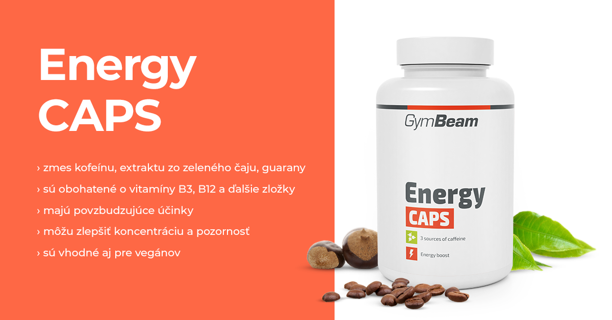 Energy CAPS - GymBeam