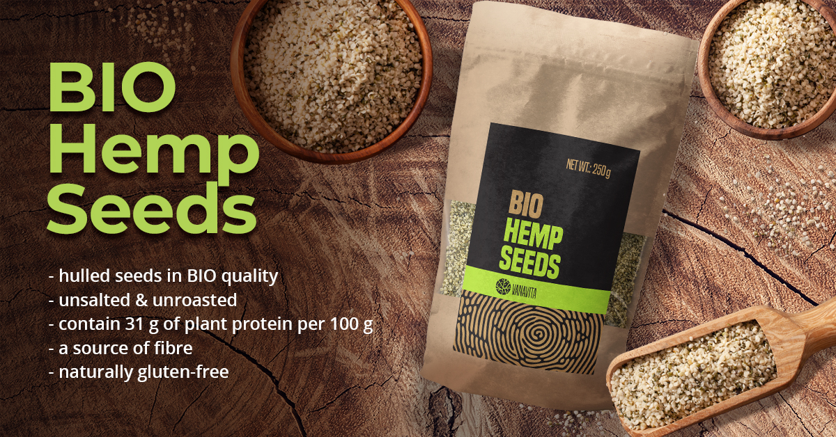 BIO Hemp Seeds - Vanavita