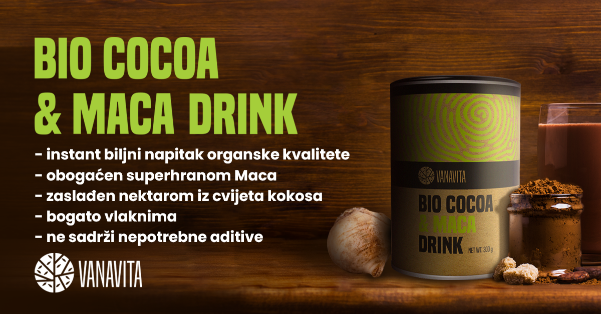 BIO Cocoa & Maca Drink - VanaVita